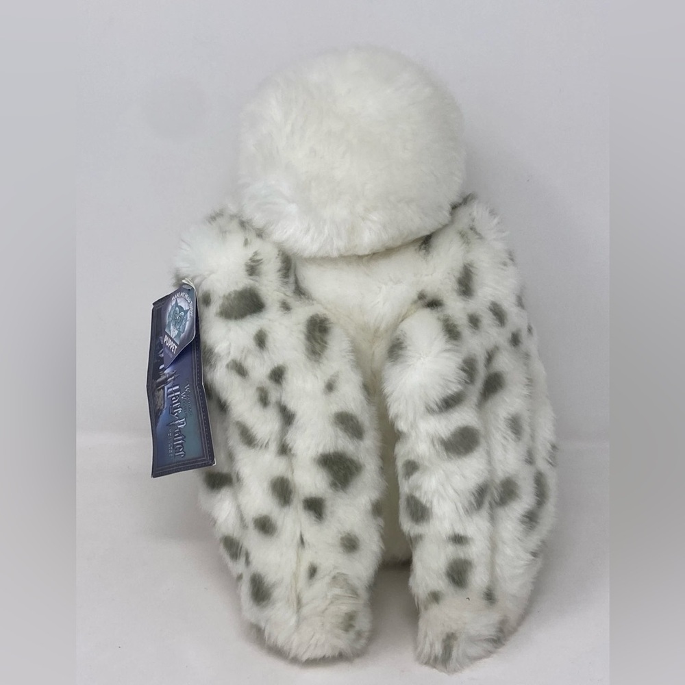 UNIVERSAL STUDIO HARRY POTTER FLUFFY WHITE PLUSH OWL PUPPET - Picture 2 of 12